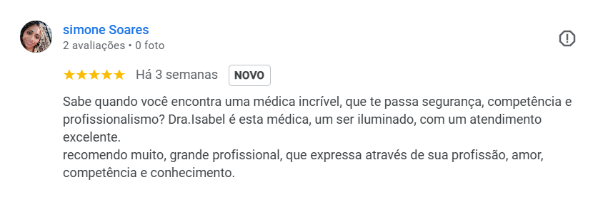 Avaliação de atendimento